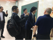 香港中文大学（深圳）叶德全院长一行来访暗网禁区
